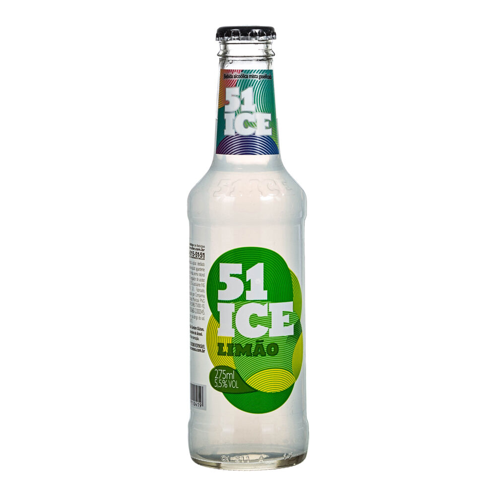 Bebida Ice 51 3 Limões Long Neck Zero 275ml